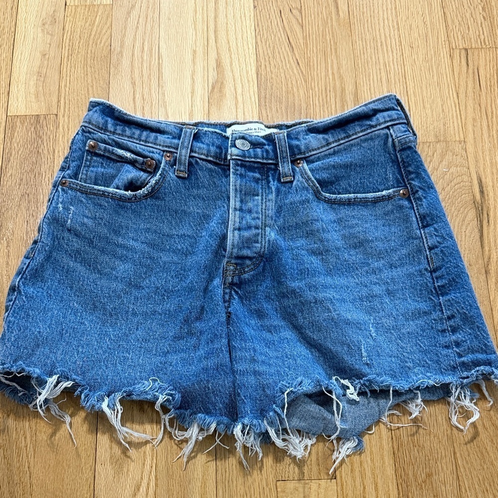 Abercrombie & Fitch The 90s Baggy Short Low Rise Sz 2/26